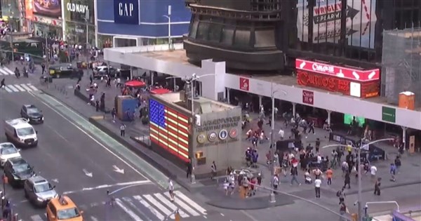 Shooting Incident Reported in New York's Times Square