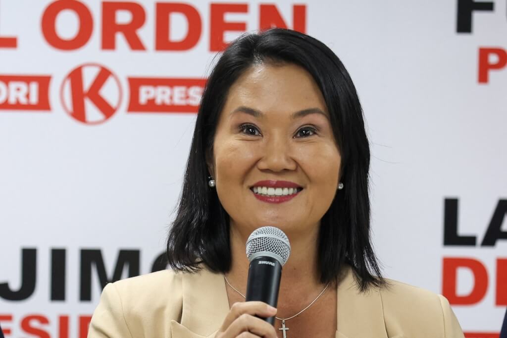 Keiko Fujimori Expands Lead, Poised to Become Peru's First Elected Female President