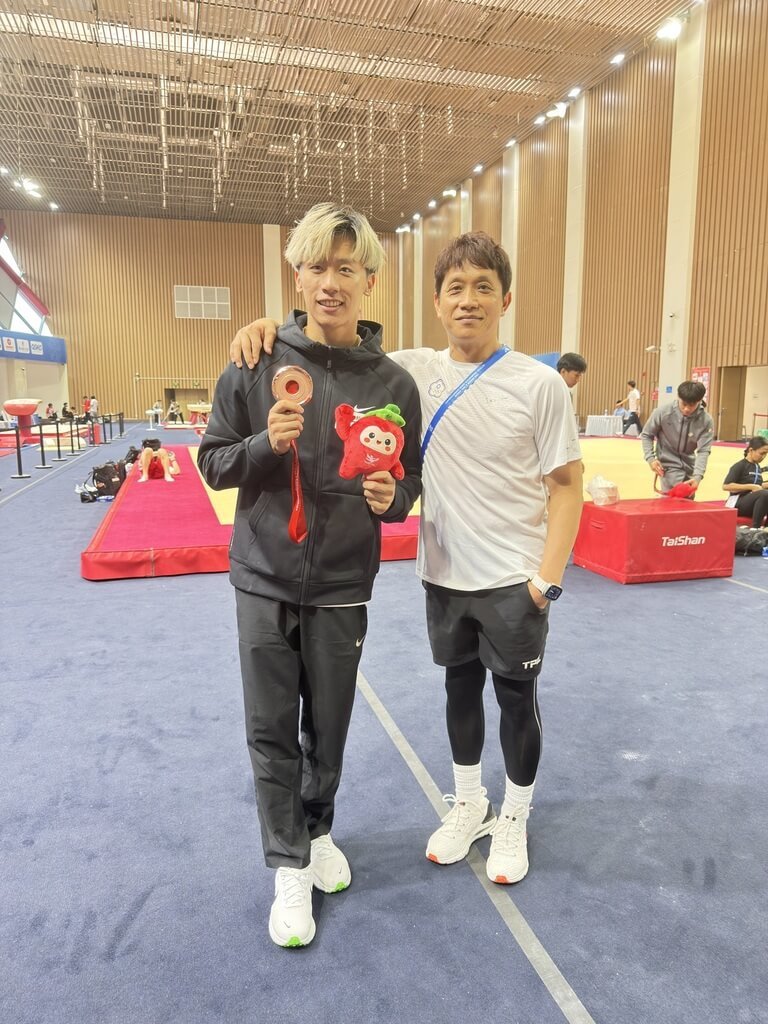 Taiwan Clinches 1 Gold and 2 Bronze Medals at Asian Gymnastics Championships; Coach Lin Yu-hsin Praises Performance