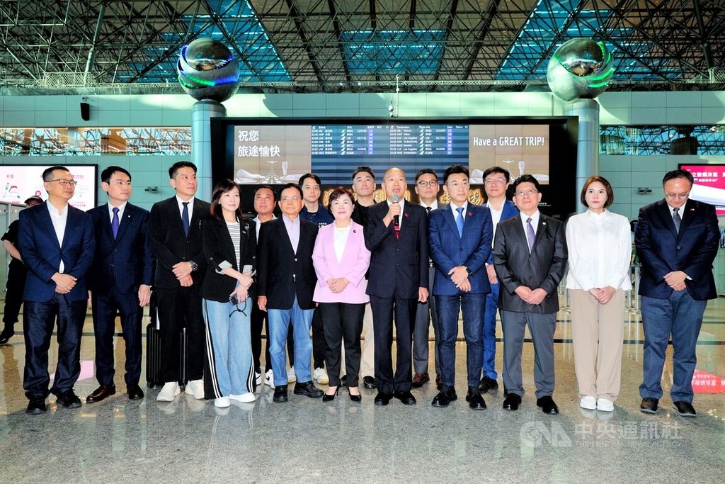 Legislative Yuan President Han Kuo-yu Leads Cross-Party Delegation to the U.S. Focusing on Congressional Ties and TSMC Operations