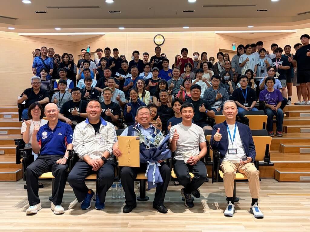 林鴻道請辭國訓中心董事長，卸任前勉勵選手備戰亞運