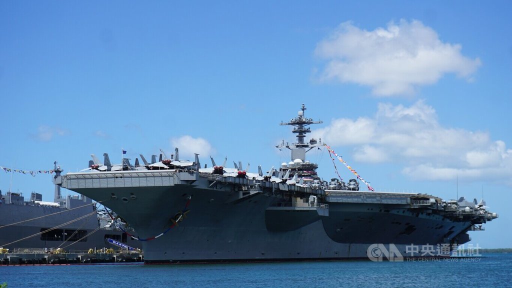 羅斯福號航空母艦外號「大棒」 扛環太軍演指揮中樞