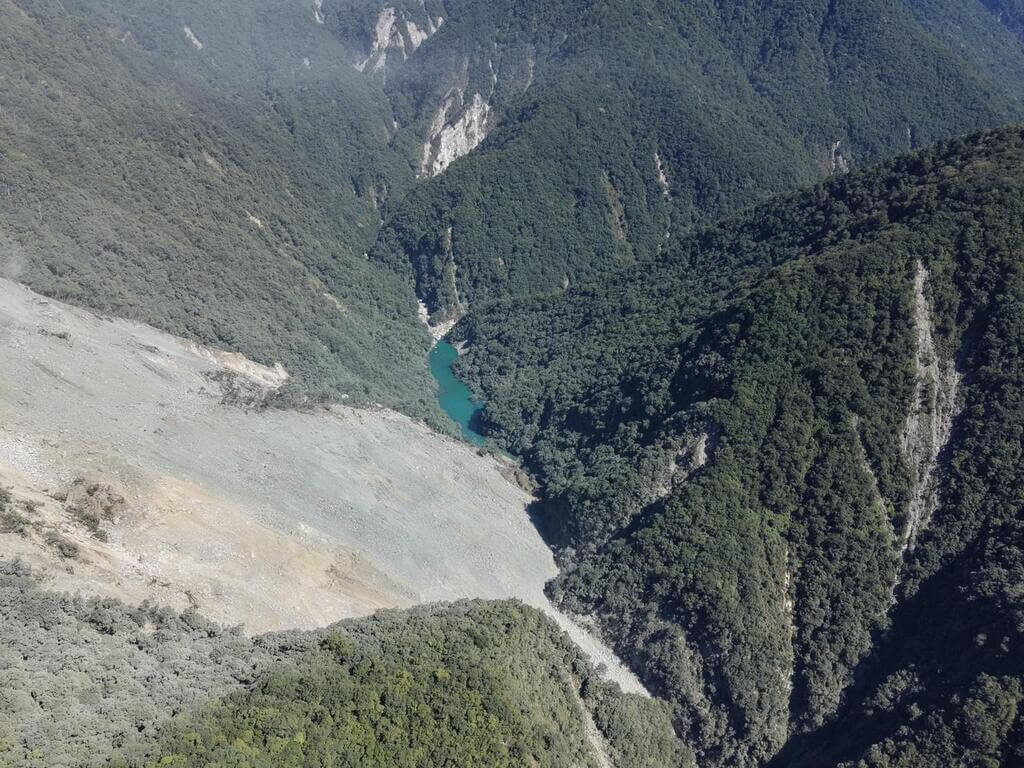 Hualien Wanli River Landslide Dam Reaches Yellow Alert; Residents Must Evacuate