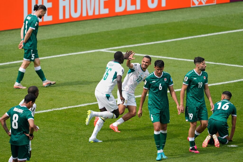 Gueye Nets Brace as Senegal Thrashes Iraq 5-0 in World Cup Group I Finale