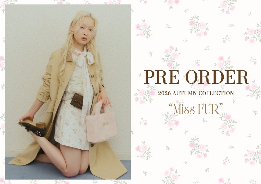 FURFUR Announces 2026 Autumn Collection! Pre-Order Starts July 15th (Wed) 12:00