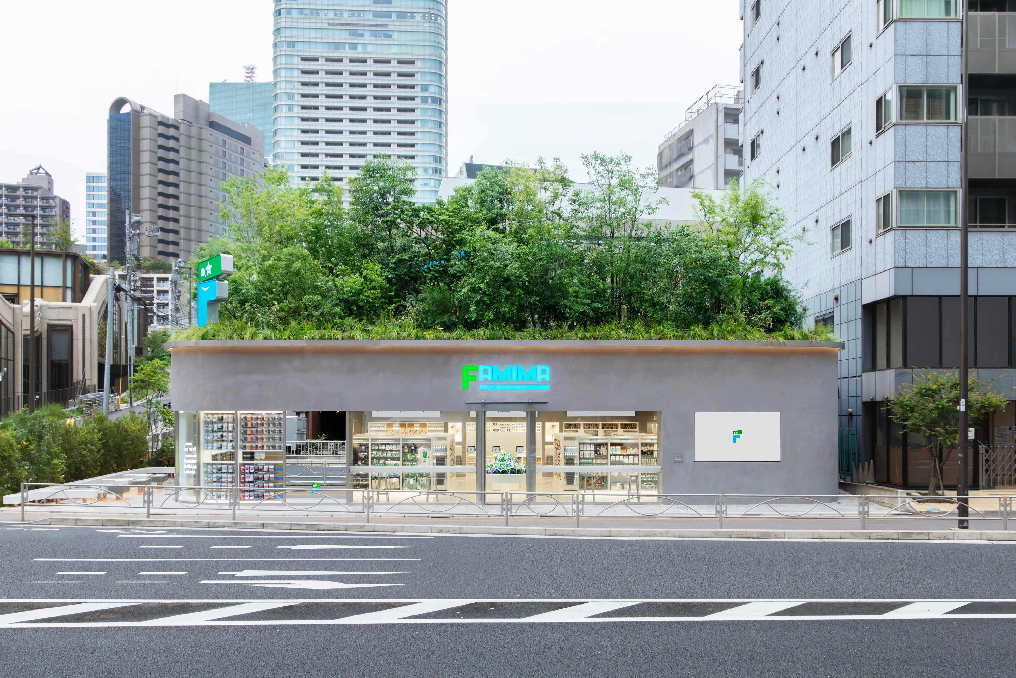 Wonderwall®︎が建築・インテリアデザインを手掛けたファミリーマート初の旗艦店「FAMIMA PARK AZABUDAI」7月10日(金)に東京・麻布台に誕生