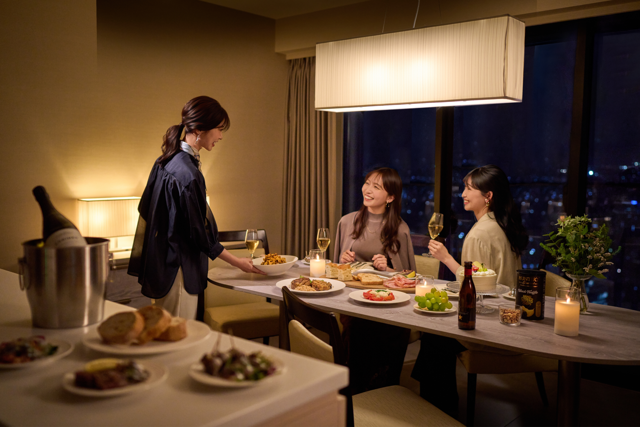 OMO5 Yokohama Bashamichi Launches 'BASHAMICHI PARTY TIME' – Celebrate Special Occasions 154m Above Ground with Gourmet Italian Cuisine and Panoramic Night Views