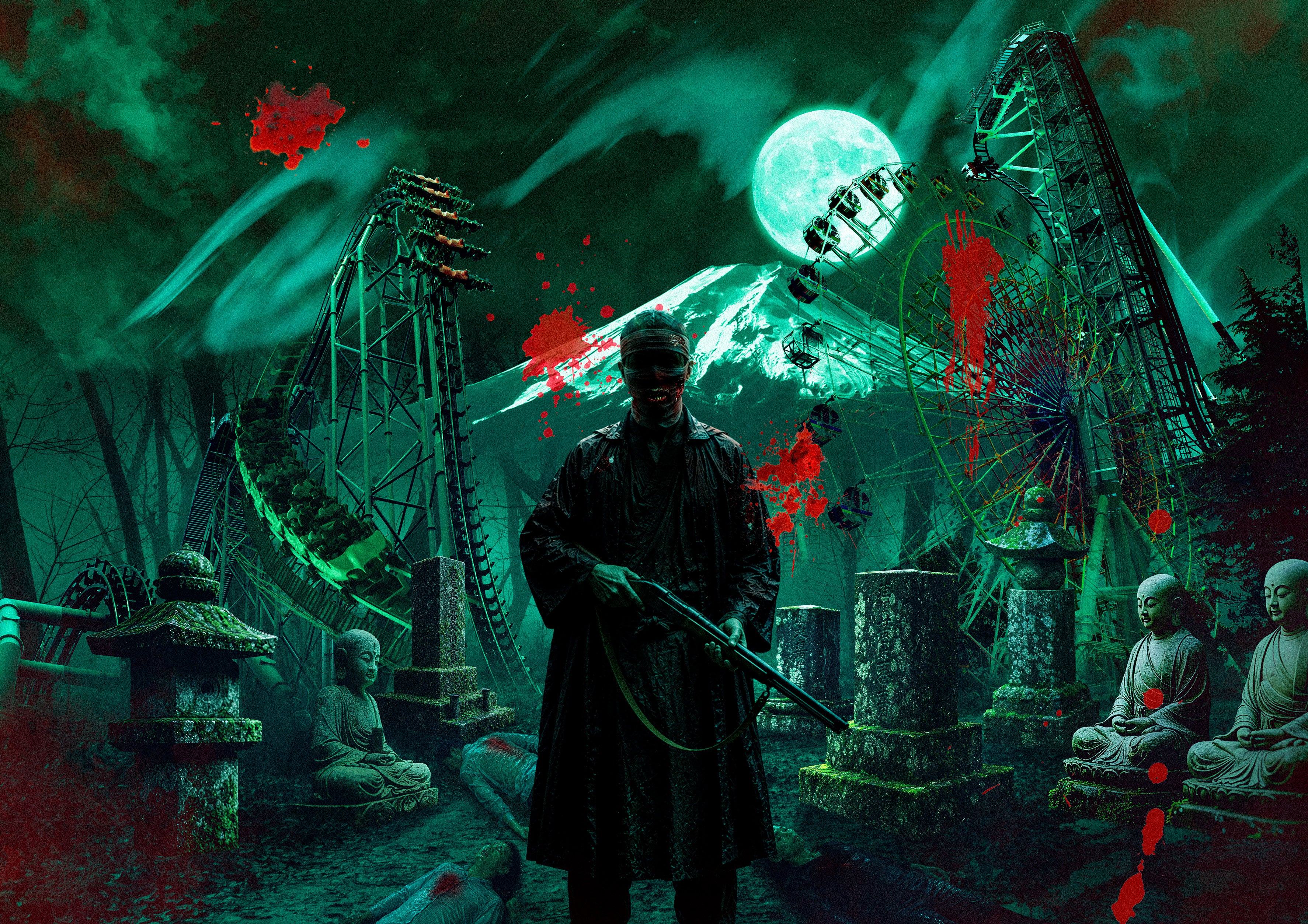 Fuji-Q Highland Transforms into a Terrifying Horror Realm This Summer Night... Collaboration with Director Takashi Shimizu's New Film 'Yatsuhaka-mura' Presents 'Senritsu Horror Night 2026: Night of Grudges' from July 31 (Fri) to August 2 (Sun)