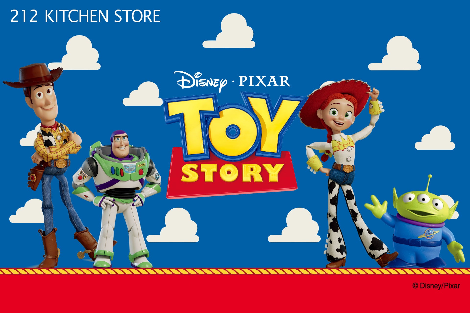 【212 KITCHEN STORE】「トイ・ストーリー」オリジナルアイテムが登場！7月14日（火）より販売開始！