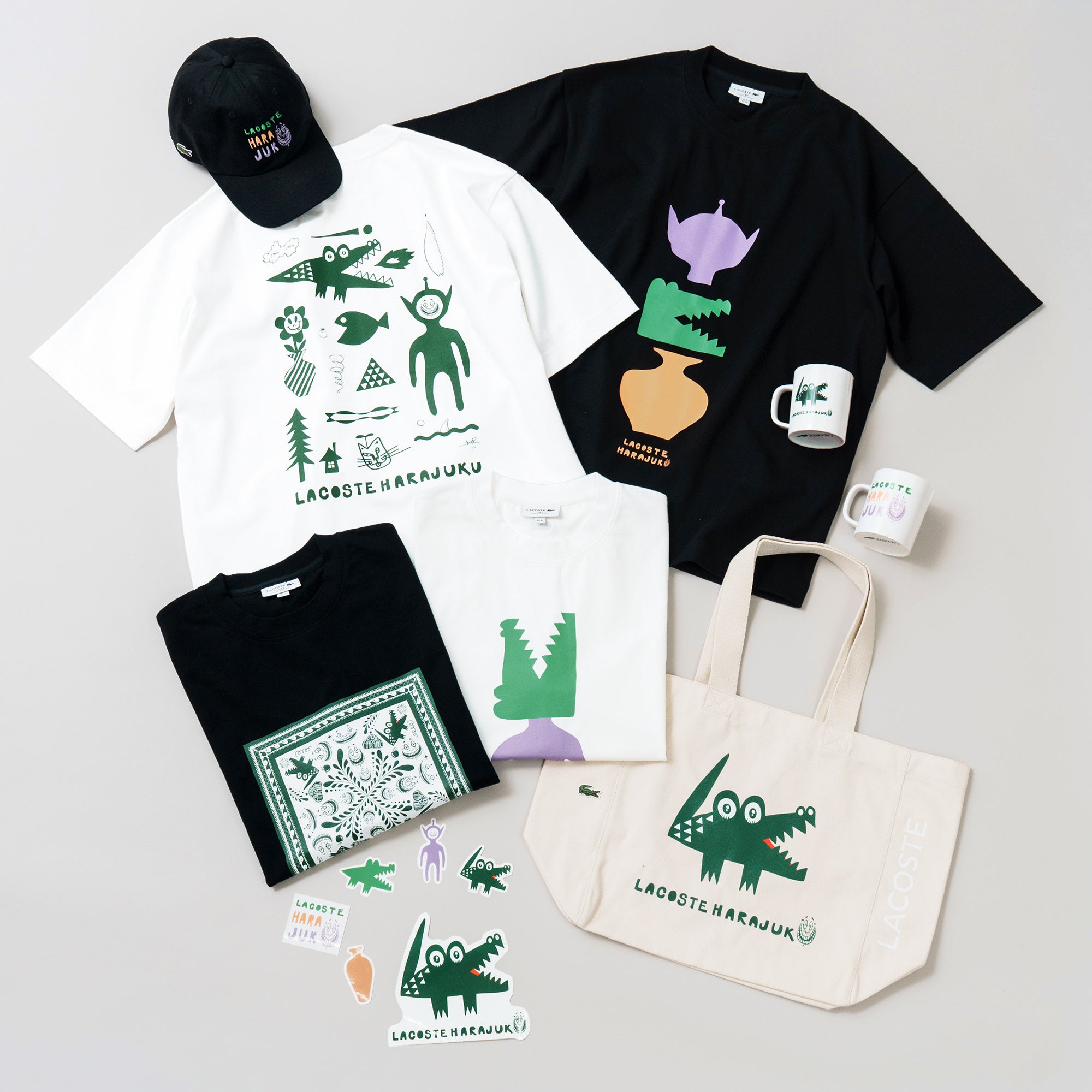 ラコステ原宿店限定 My Lacoste Artist Program Vol.10 yoshi47限定アイテムが登場