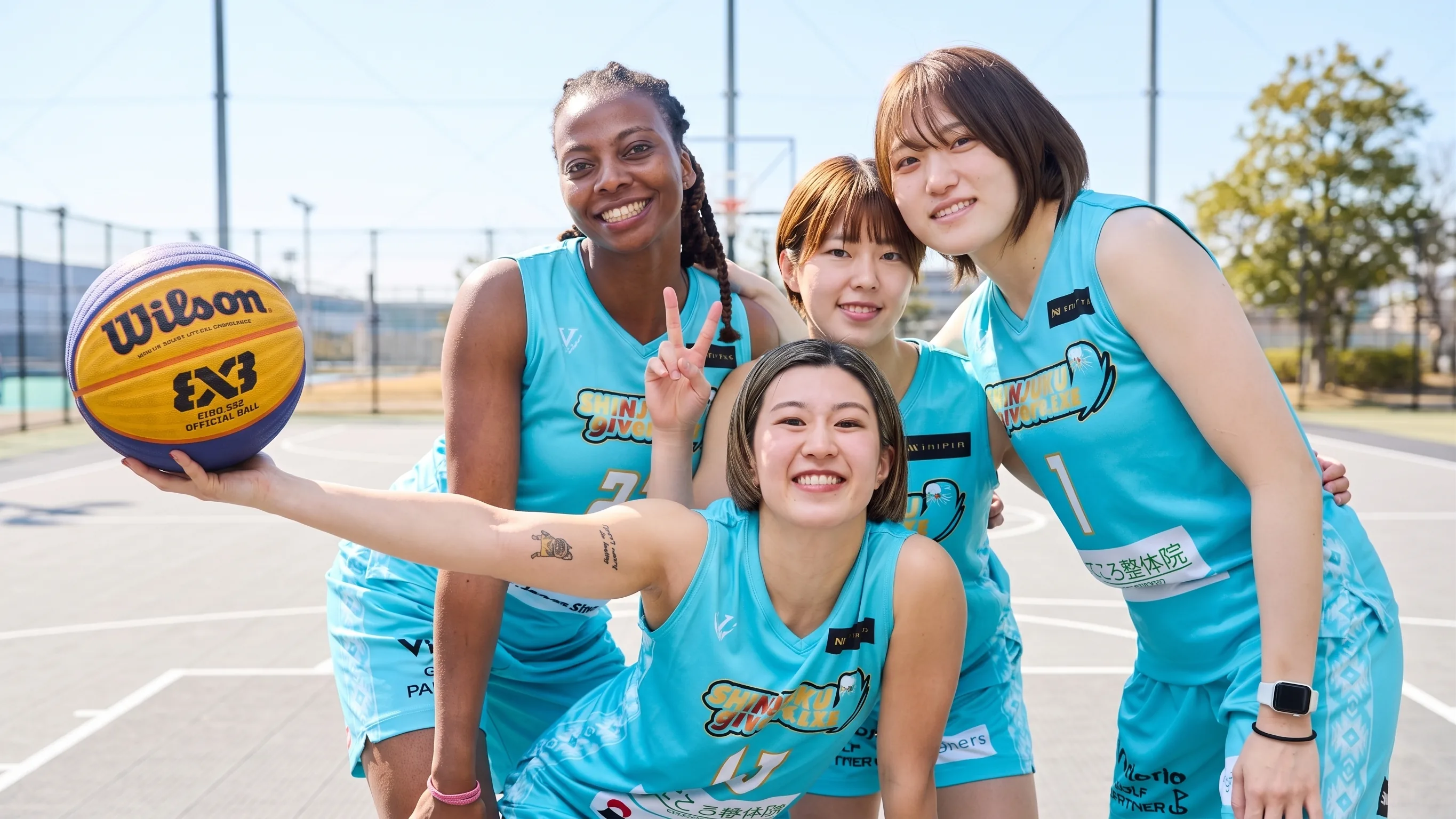 Women's 3x3 Basketball Team 'Shinjuku Givers' Announces Official Sponsorship Agreement with Marusugi Co., Ltd.