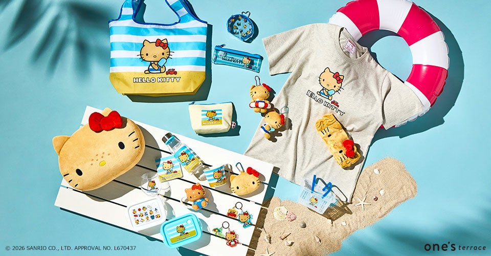 【one’sterrace】「サンリオキャラクターズ」グッズが大集合！店頭イベントを7月15日（水）より開催！