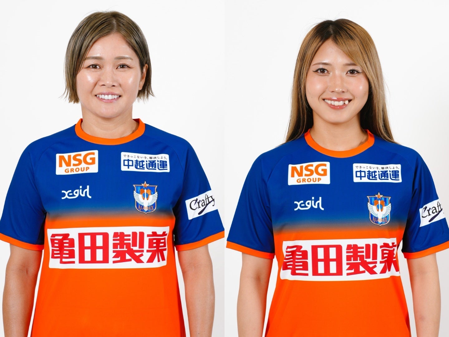 XLARGE/X-girl新潟店にアルビレックス新潟レディースの選手が来店！商品ご購入のお客様にファンサービスを実施