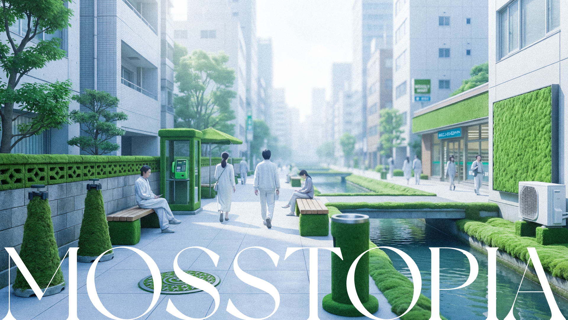 苔のユートピアをつくる「MOSSTOPIA」プロジェクトが2027年国際園芸博覧会（GREEN×EXPO 2027） 花・緑出展に内定——7月10-12日 渋谷にて先行展示